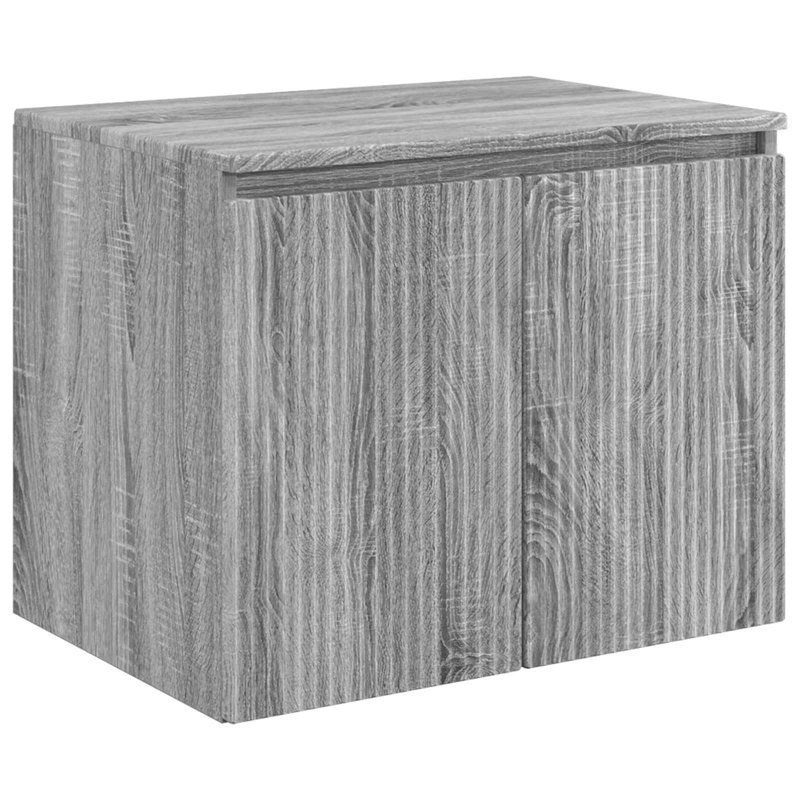 Bathroom Cabinet, Grey Sonoma