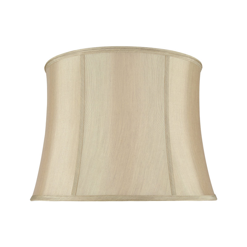12'' H Faux Silk Fabric Bell Lamp Shade