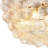 Bubble Ball Swirled Glass Chandelier