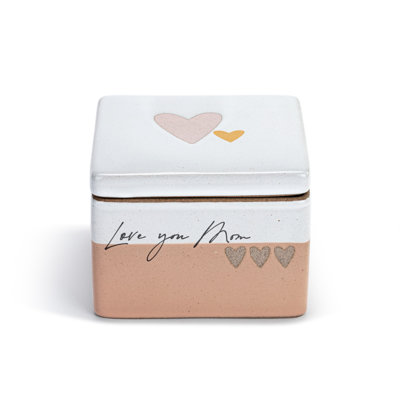 Stoneware Decorative Box