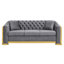 Ensemble de canapés Chesterfield Modern Sofavelvet Luxury-291177724
