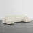 146" W 6 - Piece Modern Soft Upholstered Modular Sectional Sofa With 2 Ottomans-1965726801