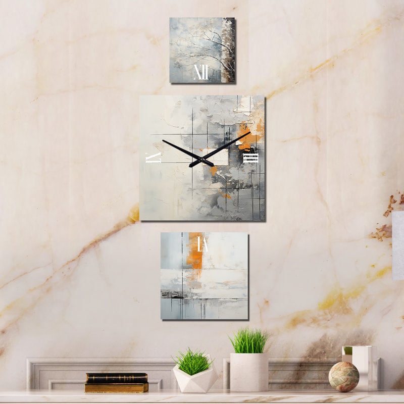 Coleen Metal Wall Clock