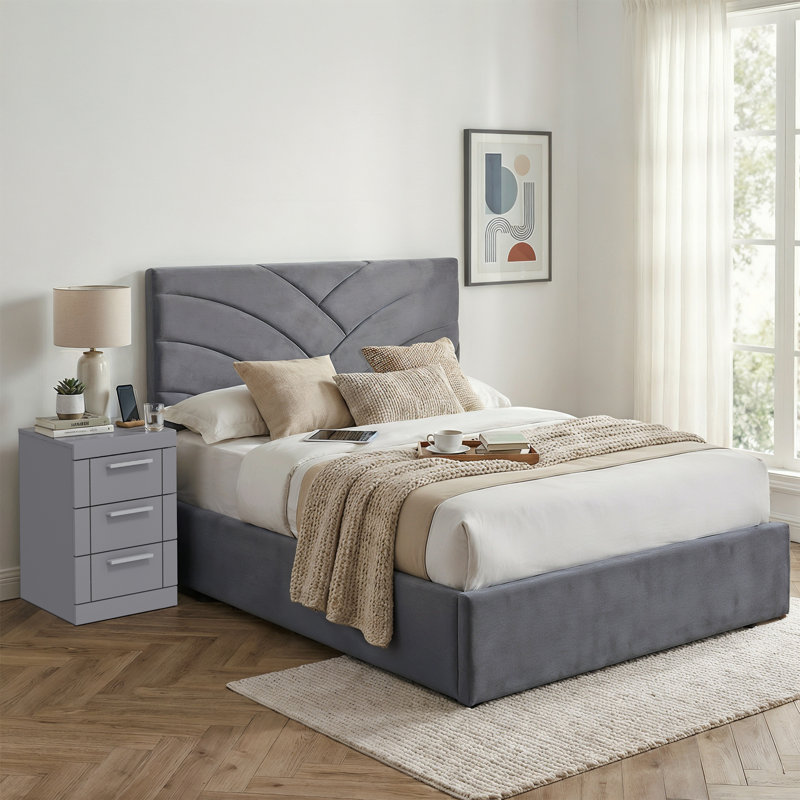 Pearl Ottoman Bed 2 Piece Bedroom Set