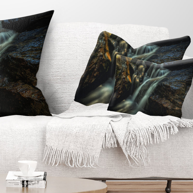 Coussin lombaire cascade en été