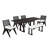 6 - Piece Extendable Dining Set-1806763458