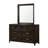 Solid Wood Square Wall Mirror-641675714