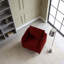 Fauteuil d'appoint simple en velours Accent Chair-802037280