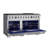 KUCHT 60 In. 7.9 Cu. Ft. 10 Burners Dual Fuel Range For Natural Gas In Stainless Steel With Kucht Horus Thermostat-119314047-119314049