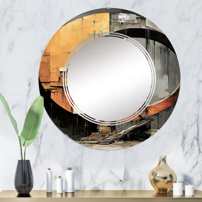 Chemisier - Miroir mural moderne rond