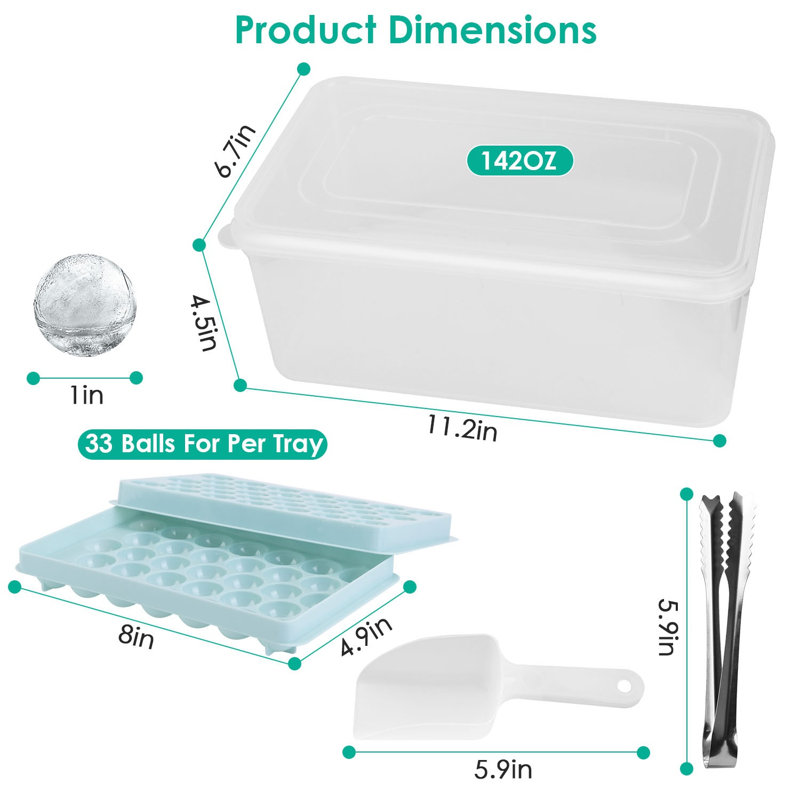 Ice Cube Tray, Blue
