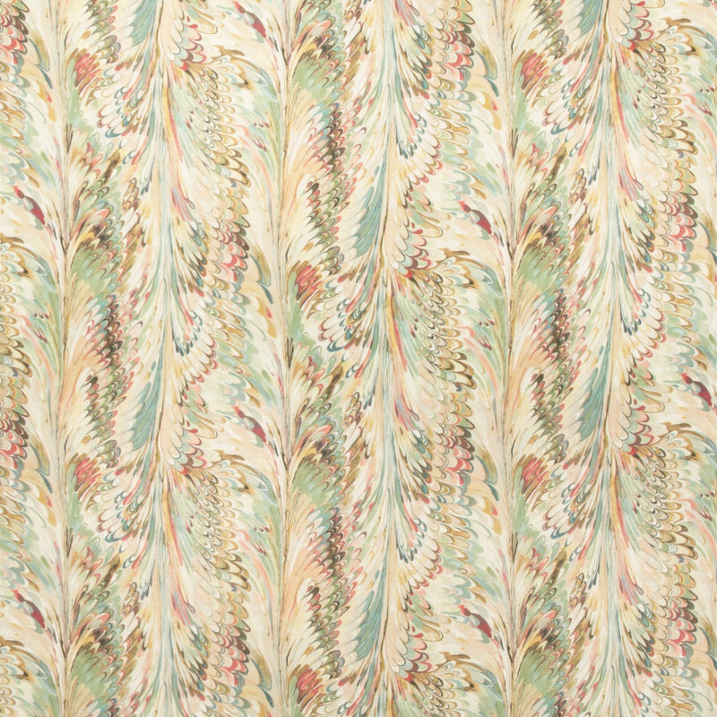 Manor House Taplow Print, Juniper/Petal