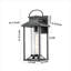 Gunnar Outdoor Aluminum Wall Lights with Clear Glass