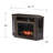 Red Barrel Studio® 47.25 " W Electric TV Stand with BTU 5100