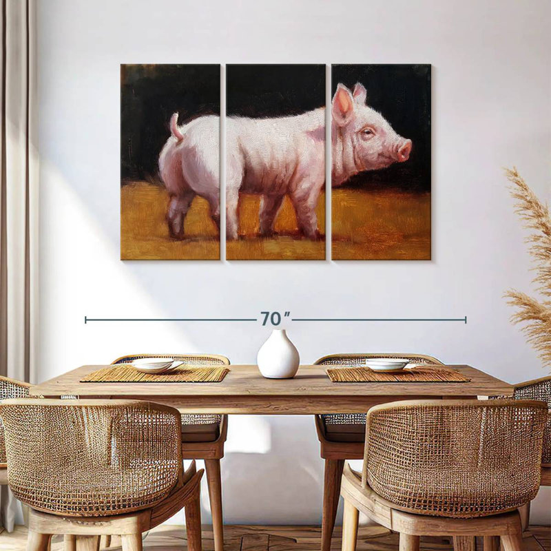 Brampt Wilbur, 36" H x 57" W