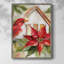 Christmas Holiday Art DCCDXCV, reproduction d'art encadrée - bois massif XMA171632-1922372367