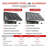 Awntech Houstonian Standing Seam Metal Fixed Awning with Open Sides-28213106-28213364-126123790