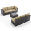 Ensemble de conversation modulaire 7 pièces, ensemble de conversation modulaire avec coussins 7 pièces-724244918-724244916