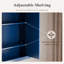 Armoire de cuisine murale 26 po H avec tablettes réglables-129171938-129171939