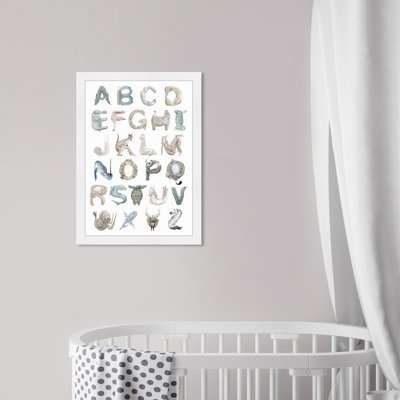 25343 «Wild Life», art encadré alphabet