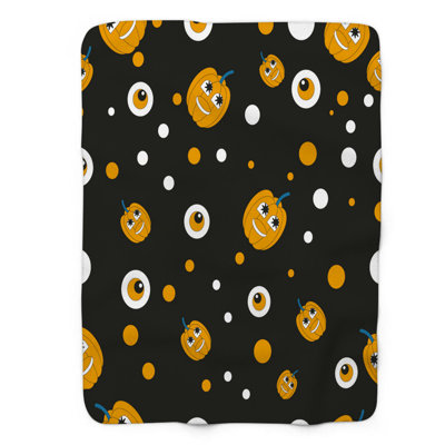 Halloween Sun - 1 Piece Premium Sherpa Blanket