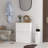 Slim Shoe Cabinet, Modern Hidden Shoe Storage Cabinet With 2 Flip Drawers-1667755281