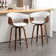 Draymond Swivel Upholstered Counter & Bar Stool