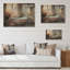 «Bathroom Bathroom Ethereal Glow III», reproduction sur bois sans cadre-900590105