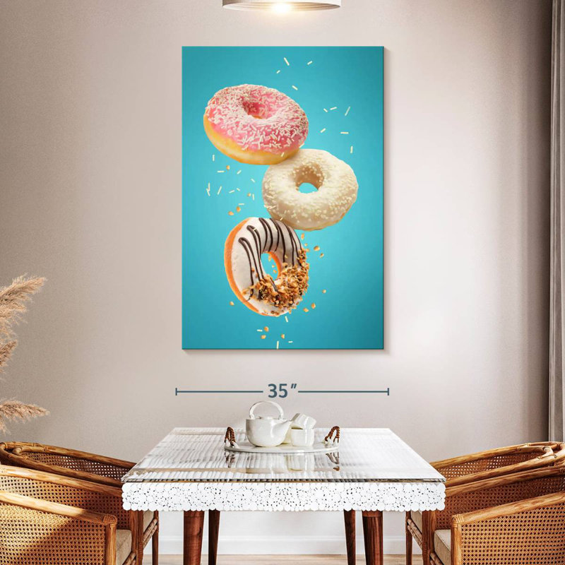 Yarlin Doughnuts And Sprinkles, 51" H x 34" W