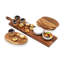 Ensemble de planche à pagaie 26 "avec 2 tasses et 5 plateaux de service, ensemble de 7 pièces