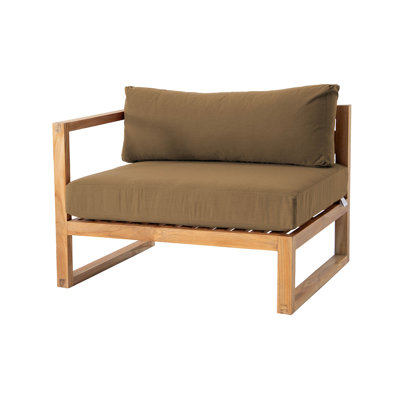 Predag Teak Outdoor Lounge Chair , Sunbrella® Cushions Included
