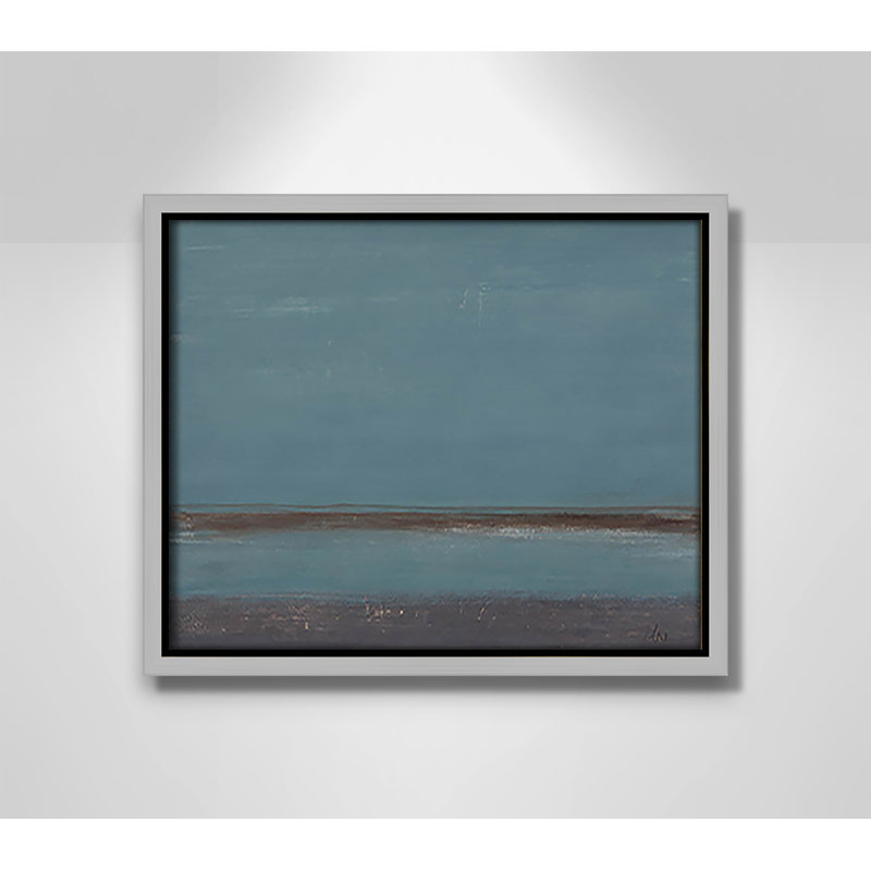 «A Distant Memory» par Casa Fine Arts Print, Pas de tapis, H 9,5 po x l 11,5 po x P 2 po, Encadrement argenté