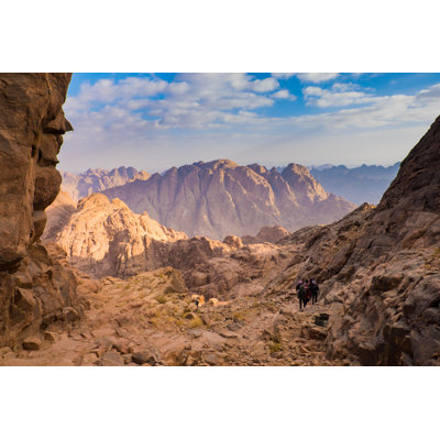 Mount Sinai Egypt by Boygovideo - Wrapped Canvas Print