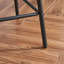 Ensemble de 2 tabourets de bar pivotants modernes, tables non comprises-905610275