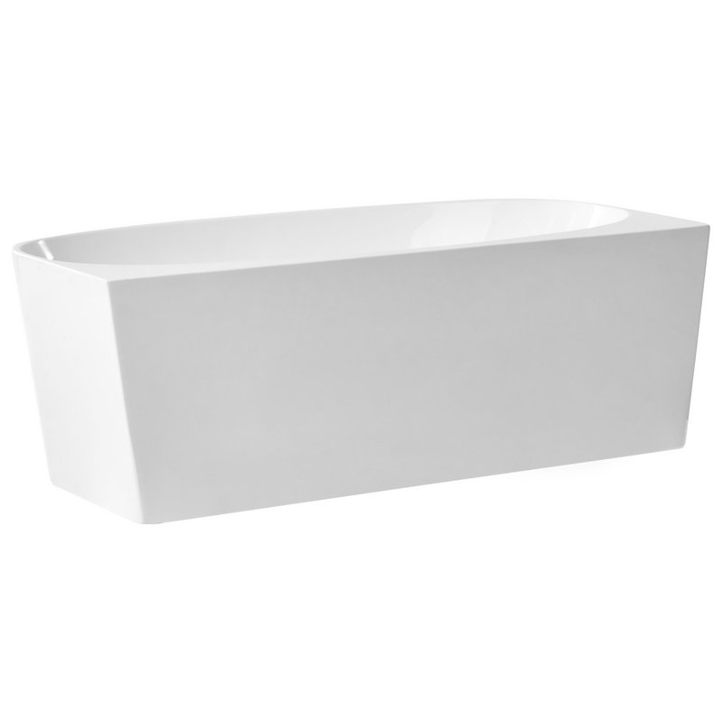 800 mm W Wall Mounted Acrylic Bath