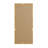 Solid Wood Wavy Right-Angled Rectangular Log-Colored Full-Length Mirror For Living Room