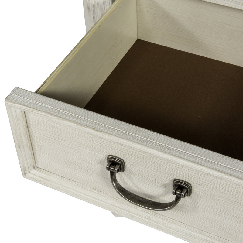 Nestor 4 Leg 1 Drawer - Antique White