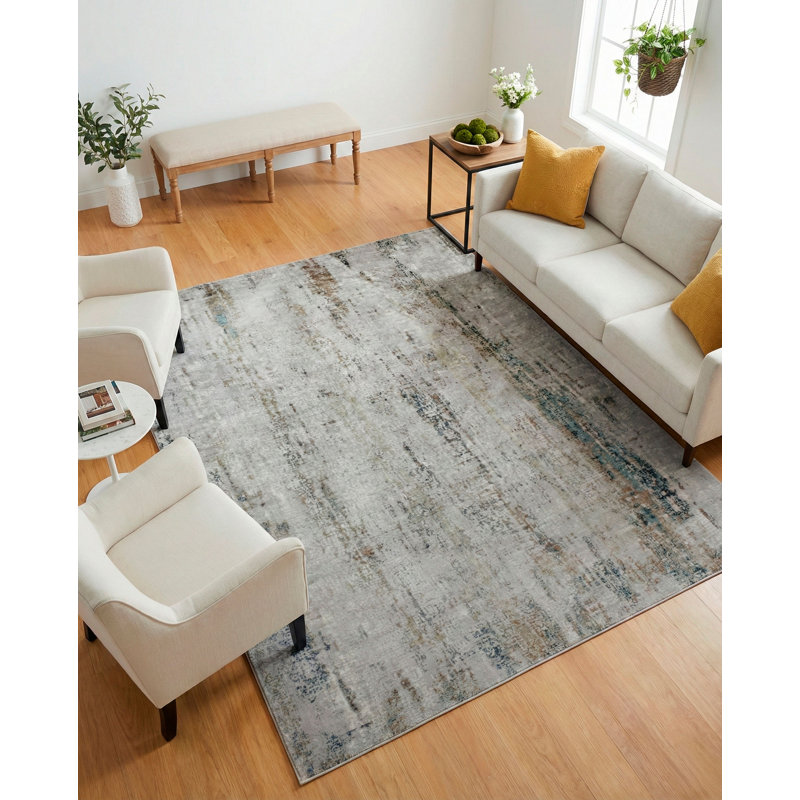 Tapis rectangulaire Dilara 7 pi 8 po x 10 pi 10 po, Rectangle 7 pi 8 po x 10 pi 10 po
