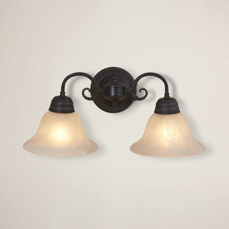 Guildford 2 - Light Dimmable Bath Sconce, Oil Rubbed Bronze
