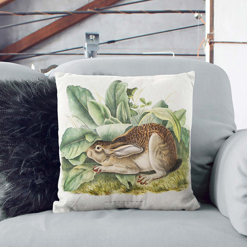 Square Throw Cushion, White, 40cm H x 40cm W x 15cm D