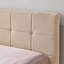 Structure de lit capitonnée en velours | Canapé-lit avec dossier moelleux et accoudoirs | Lit multifonctionnel confortable pour la chambre à coucher, le salon et les petits appartements-731958871-731958864