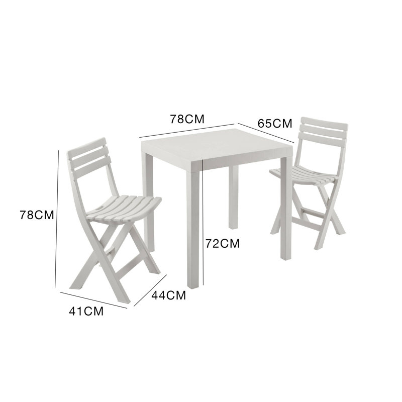 Hummell Outdoor Conversation Sets, White