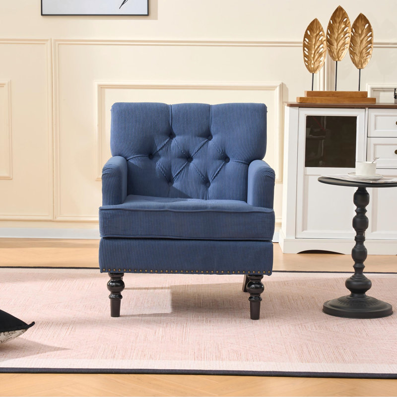 Fauteuil club H & M, Bleu