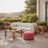 Christy Corner Chair Beige