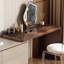 Coiffeuse avec miroir lumineux, 6 tiroirs-8565022