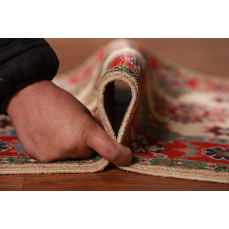 Tapis décoratif fait à la main Kazak 2x3