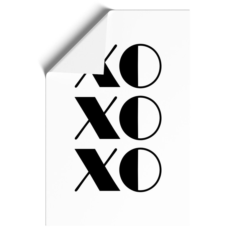 Kiss Hug - Frameless Print, 59cm H x 42cm W x 0.1cm D