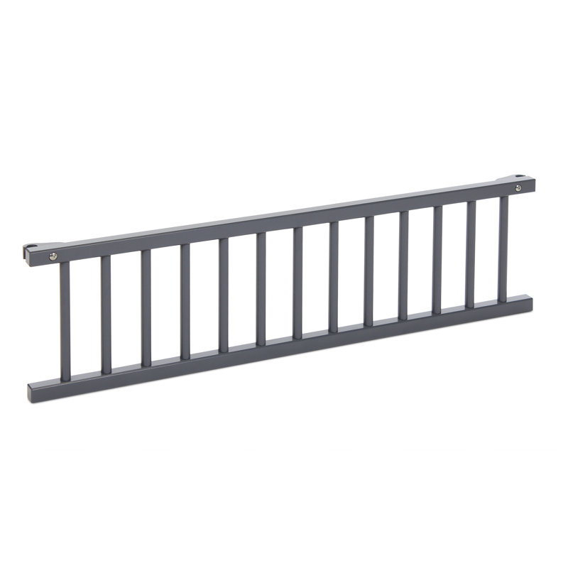 Side Rails, Grey, 30cm H x 110cm W x 30cm D