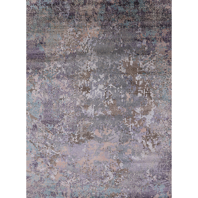 Tapis gris / brun Brinckerhoff, Rond 3 pi