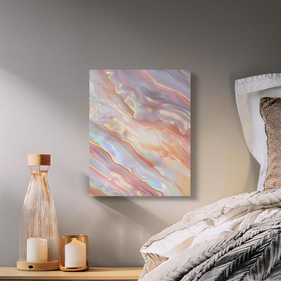 Almondo Wrapped Canvas Print
